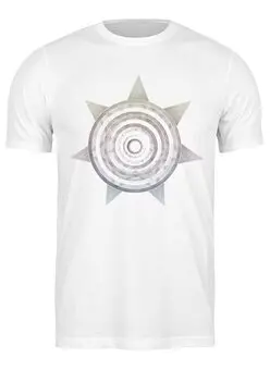 Заказать мужскую футболку в Москве. Футболка классическая Утренняя звезда от Nico Neumann - готовые дизайны и нанесение принтов.