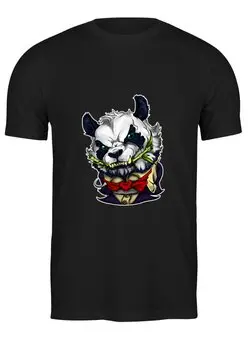 Заказать мужскую футболку в Москве. Футболка классическая Panda  от T-shirt print  - готовые дизайны и нанесение принтов.