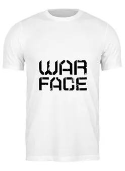 Заказать мужскую футболку в Москве. Футболка классическая Warface от THE_NISE  - готовые дизайны и нанесение принтов.