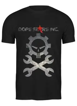 Заказать мужскую футболку в Москве. Футболка классическая Dope Stars Inc. от OEX design - готовые дизайны и нанесение принтов.