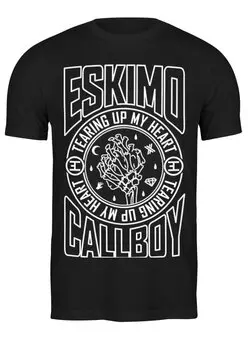 Заказать мужскую футболку в Москве. Футболка классическая Eskimo Callboy от geekbox - готовые дизайны и нанесение принтов.