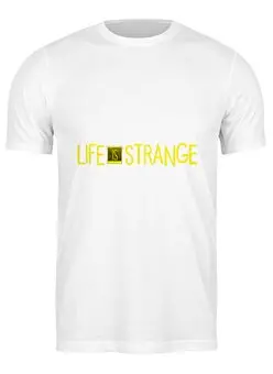 Заказать мужскую футболку в Москве. Футболка классическая Life Is Strange от THE_NISE  - готовые дизайны и нанесение принтов.