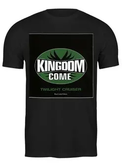 Заказать мужскую футболку в Москве. Футболка классическая Kingdom Come от Fedor - готовые дизайны и нанесение принтов.