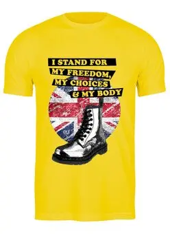 Заказать мужскую футболку в Москве. Футболка классическая Dr. Martens от OEX design - готовые дизайны и нанесение принтов.