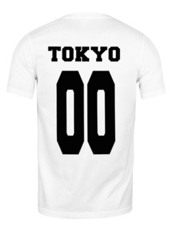 Заказать мужскую футболку в Москве. Футболка классическая Tokyo 00 от nikskiru - готовые дизайны и нанесение принтов.