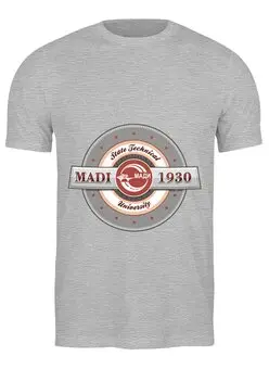 Заказать мужскую футболку в Москве. Футболка классическая Мади           от dyzel - готовые дизайны и нанесение принтов.