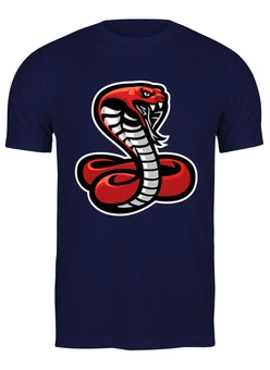 Заказать мужскую футболку в Москве. Футболка классическая Red cobra от skynatural - готовые дизайны и нанесение принтов.