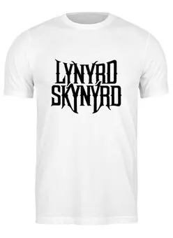 Заказать мужскую футболку в Москве. Футболка классическая рок-группа "Lynyrd Skynyrd" от Fedor - готовые дизайны и нанесение принтов.