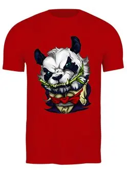Заказать мужскую футболку в Москве. Футболка классическая Bad Panda   от T-shirt print  - готовые дизайны и нанесение принтов.