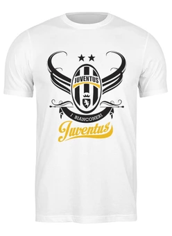Заказать мужскую футболку в Москве. Футболка классическая Juventus от skynatural - готовые дизайны и нанесение принтов.