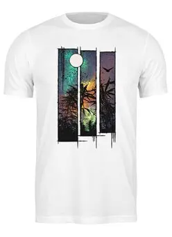 Заказать мужскую футболку в Москве. Футболка классическая Wild Weed от oneredfoxstore@gmail.com - готовые дизайны и нанесение принтов.