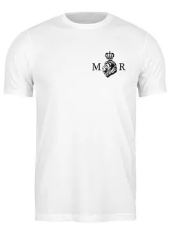 Заказать мужскую футболку в Москве. Футболка классическая  MOR  от Ilya Morozov - готовые дизайны и нанесение принтов.