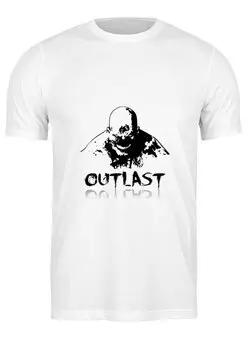 Заказать мужскую футболку в Москве. Футболка классическая Outlast от THE_NISE  - готовые дизайны и нанесение принтов.