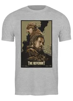 Заказать мужскую футболку в Москве. Футболка классическая Revenant / Выживший  от KinoArt - готовые дизайны и нанесение принтов.