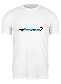 Заказать мужскую футболку в Москве. Футболка классическая CryEngine 2 от THE_NISE  - готовые дизайны и нанесение принтов.