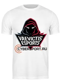 Заказать мужскую футболку в Москве. Футболка классическая VAEVICTIS ESPORTS от robus - готовые дизайны и нанесение принтов.