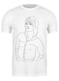 Заказать мужскую футболку в Москве. Футболка классическая Cassadee Pope '09 Art от T_Shirt - готовые дизайны и нанесение принтов.