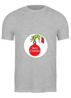 Заказать мужскую футболку в Москве. Футболка классическая Christmas от ZVER  - готовые дизайны и нанесение принтов.