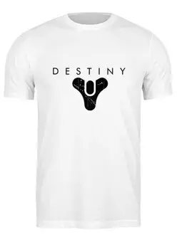Заказать мужскую футболку в Москве. Футболка классическая Destiny 2 от THE_NISE  - готовые дизайны и нанесение принтов.