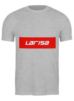 Заказать мужскую футболку в Москве. Футболка классическая Larisa от THE_NISE  - готовые дизайны и нанесение принтов.