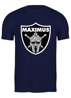 Заказать мужскую футболку в Москве. Футболка классическая Maximus от skynatural - готовые дизайны и нанесение принтов.