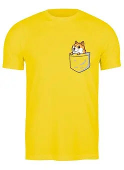Заказать мужскую футболку в Москве. Футболка классическая Little dog от Илья Щеблецов - готовые дизайны и нанесение принтов.