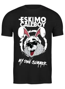 Заказать мужскую футболку в Москве. Футболка классическая Eskimo Callboy - My Own Summer от madfive5 - готовые дизайны и нанесение принтов.