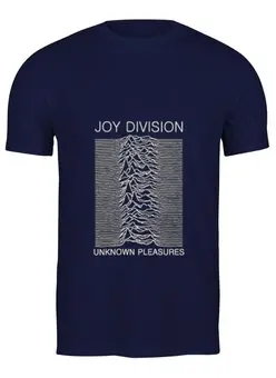 Заказать мужскую футболку в Москве. Футболка классическая Joy Division от YellowCloverShop - готовые дизайны и нанесение принтов.