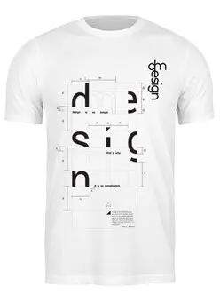 Заказать мужскую футболку в Москве. Футболка классическая dmEsign от DesignMesign  - готовые дизайны и нанесение принтов.