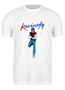 Заказать мужскую футболку в Москве. Футболка классическая Kavinsky от mickeylangelololo@gmail.com - готовые дизайны и нанесение принтов.