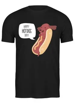 Заказать мужскую футболку в Москве. Футболка классическая Burgers от oneredfoxstore@gmail.com - готовые дизайны и нанесение принтов.