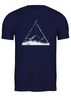 Заказать мужскую футболку в Москве. Футболка классическая Gravel от oneredfoxstore@gmail.com - готовые дизайны и нанесение принтов.