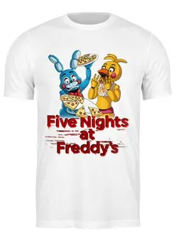Заказать мужскую футболку в Москве. Футболка классическая ✪ Five Nights at Freddy's ✪ от balden - готовые дизайны и нанесение принтов.