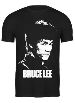 Заказать мужскую футболку в Москве. Футболка классическая Bruce Lee от Leichenwagen - готовые дизайны и нанесение принтов.