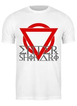 Заказать мужскую футболку в Москве. Футболка классическая Enter Shikari от sargon24 - готовые дизайны и нанесение принтов.