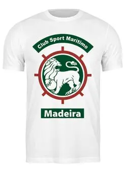 Заказать мужскую футболку в Москве. Футболка классическая Madeira от Виктор Гришин - готовые дизайны и нанесение принтов.