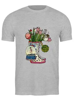 Заказать мужскую футболку в Москве. Футболка классическая капелька от zukak@mail.ru - готовые дизайны и нанесение принтов.