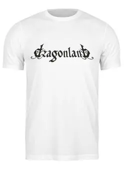 Заказать мужскую футболку в Москве. Футболка классическая Dragonland от Fedor - готовые дизайны и нанесение принтов.