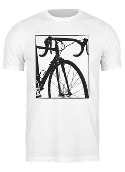 Заказать мужскую футболку в Москве. Футболка классическая My Bike от oneredfoxstore@gmail.com - готовые дизайны и нанесение принтов.