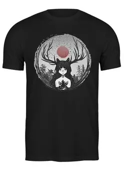 Заказать мужскую футболку в Москве. Футболка классическая  Witch Weed от oneredfoxstore@gmail.com - готовые дизайны и нанесение принтов.