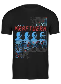 Заказать мужскую футболку в Москве. Футболка классическая Kraftwerk от OEX design - готовые дизайны и нанесение принтов.