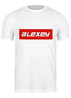 Заказать мужскую футболку в Москве. Футболка классическая Alexey от THE_NISE  - готовые дизайны и нанесение принтов.