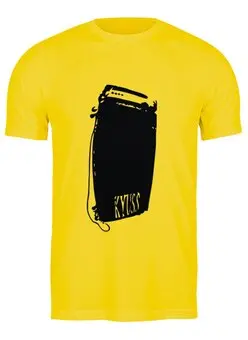Заказать мужскую футболку в Москве. Футболка классическая Kyuss Amp от AG ART  - готовые дизайны и нанесение принтов.