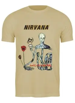 Заказать мужскую футболку в Москве. Футболка классическая Nirvana Incesticide album t-shirt от rancid - готовые дизайны и нанесение принтов.