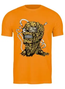 Заказать мужскую футболку в Москве. Футболка классическая Mutant (мутант) от Илья Щеблецов - готовые дизайны и нанесение принтов.