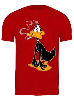 Заказать мужскую футболку в Москве. Футболка классическая Black Duck от balden - готовые дизайны и нанесение принтов.