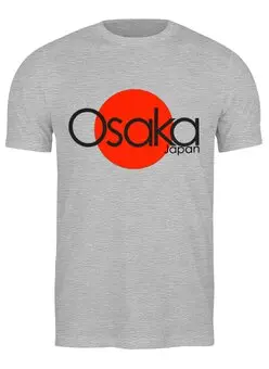 Заказать мужскую футболку в Москве. Футболка классическая Osaka от JPshirt - готовые дизайны и нанесение принтов.