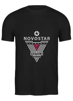 Заказать мужскую футболку в Москве. Футболка классическая Novostar Hotels Тунис Hammamet от Novostar Hotels - готовые дизайны и нанесение принтов.