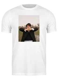 Заказать мужскую футболку в Москве. Футболка классическая Cole  Sprouse от Polilog - готовые дизайны и нанесение принтов.
