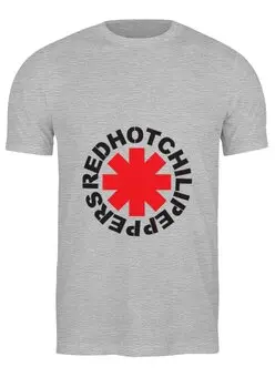 Заказать мужскую футболку в Москве. Футболка классическая Red Hot Chili Peppers от BURNSHIRTS - готовые дизайны и нанесение принтов.